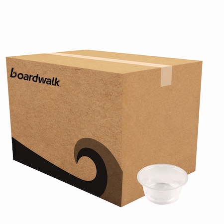 Boardwalk Souffle/Portion Cups, 3.25 oz, Polypropylene, Translucent, 2500PK BWKPRTN325TS